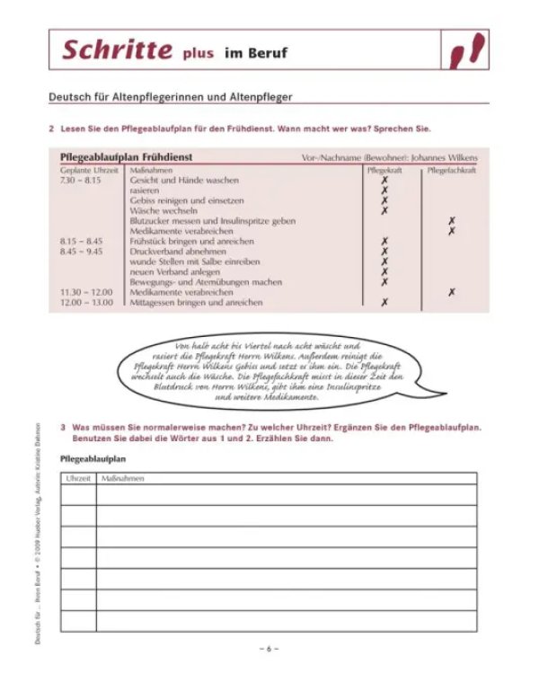 Schritte plus im Beruf. Übungsbuch. Deutsch für ... Ihren Beruf. Deutsch als Fremdsprache