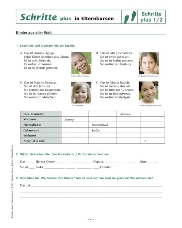 Schritte plus in Frauen- und Elternkursen. Schritte plus 1 und 2 Übungsbuch mit Audio-CD