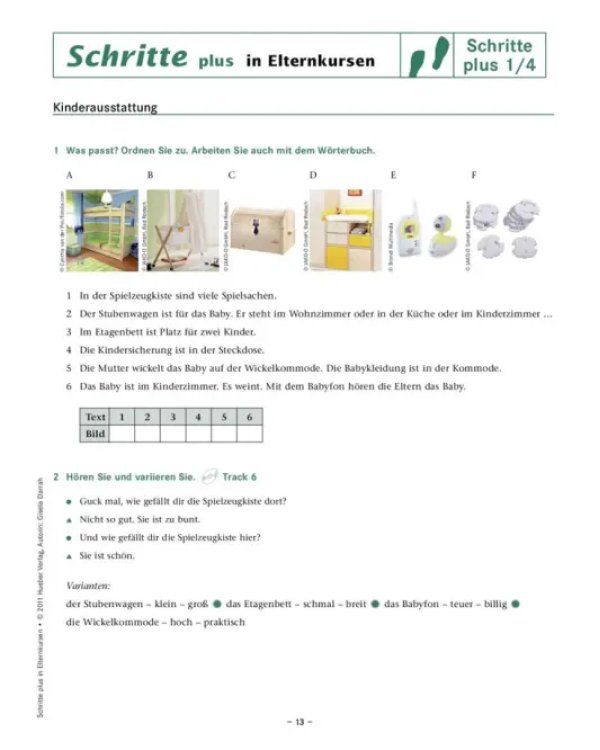 Schritte plus in Frauen- und Elternkursen. Schritte plus 1 und 2 Übungsbuch mit Audio-CD