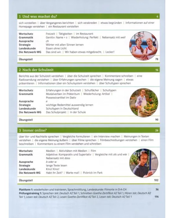 Netzwerk neu A2.1. Deutsch als Fremdsprache. Kurs- und Übungsbuch mit Audios und Videos