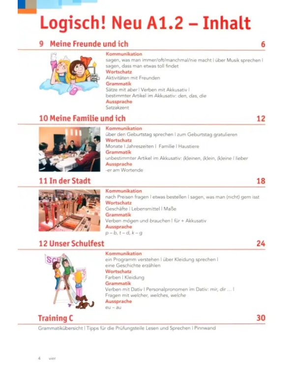 Logisch! neu A1.2. Deutsch für Jugendliche. Kursbuch mit Audios