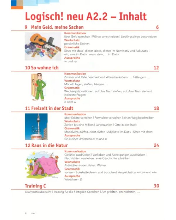 Дополнительное изображение книги «Logisch! neu A2.2. Deutsch für Jugendliche. Kursbuch mit Audios»