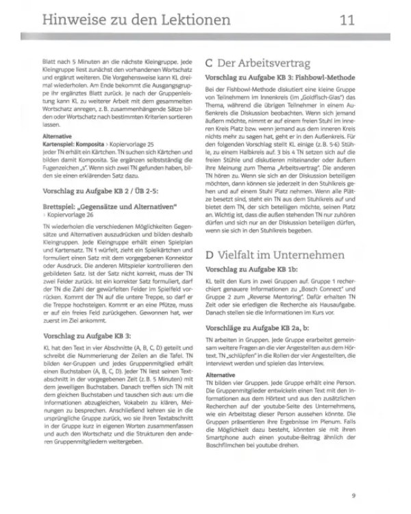 DaF im Unternehmen B2. Lehrerhandbuch