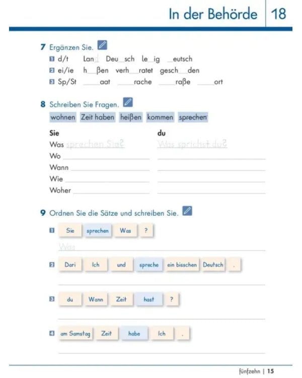 Schritte plus Alpha Neu 3. Trainingsbuch. Deutsch im Alpha-Kurs. Deutsch als Zweitsprache