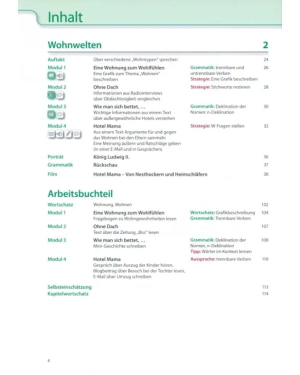 Aspekte neu. B1 plus. Lehr- und Arbeitsbuch mit Audio-CD. Teil 1. Mittelstufe Deutsch