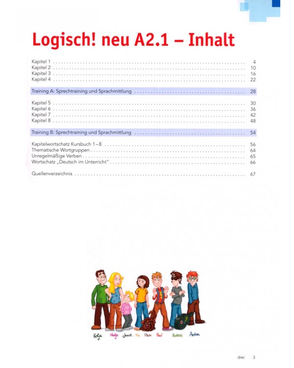 Дополнительное изображение книги «Logisch! neu A2.1. Deutsch für Jugendliche. Arbeitsbuch mit Audios»