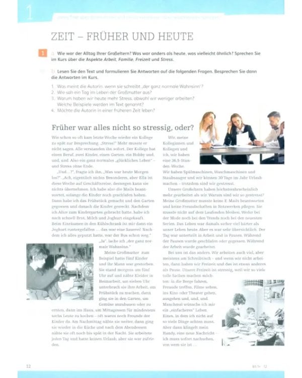 Kontext B1+. Deutsch als Fremdsprache. Kursbuch mit Audios und Videos