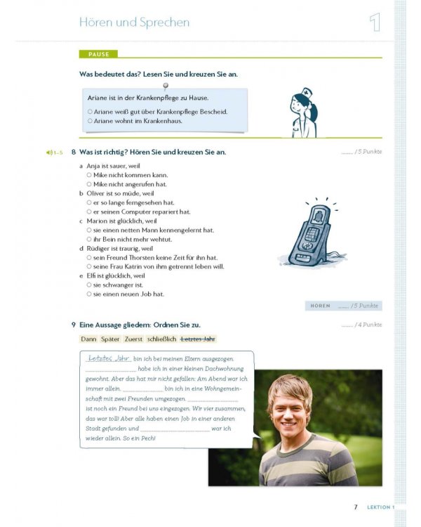 Schritte plus Neu 3+4. Intensivtrainer mit Audios online. Deutsch als Zweitsprache