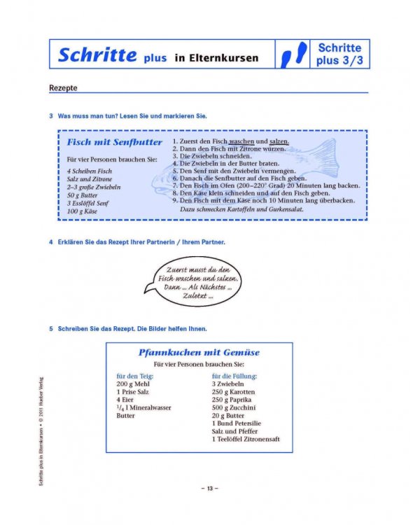 Schritte plus in Frauen- und Elternkursen. Schritte plus 3 und 4 Übungsbuch mit Audio-CD