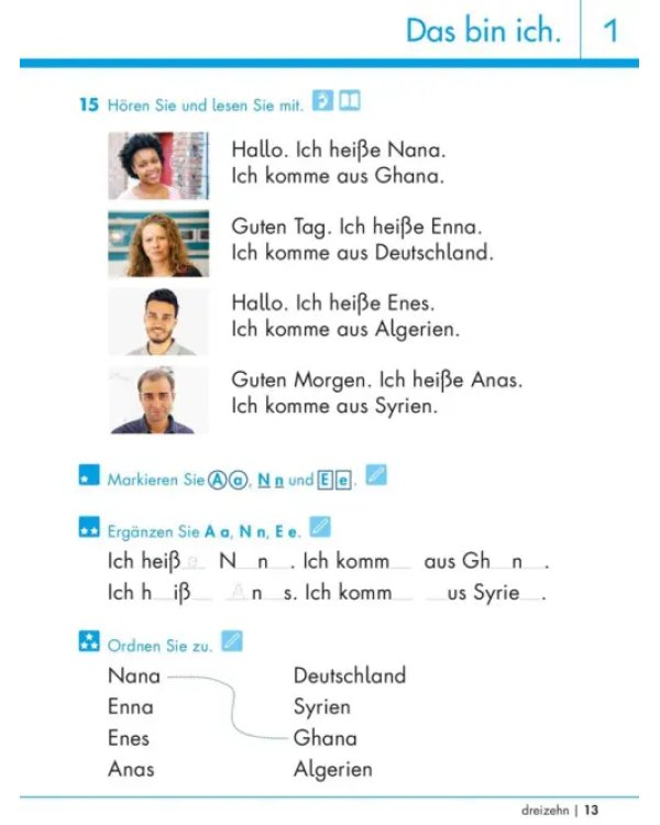 Schritte plus Alpha Neu 1. Trainingsbuch. Deutsch im Alpha-Kurs. Deutsch als Zweitsprache