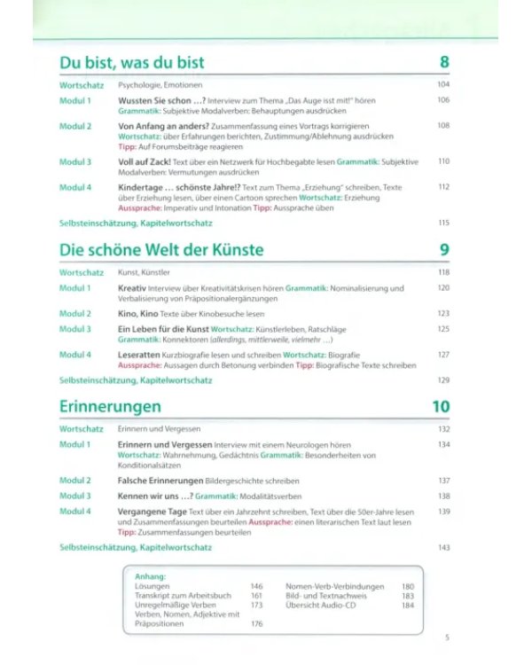 Aspekte neu. C1. Arbeitsbuch mit Audio-CD. Mittelstufe Deutsch