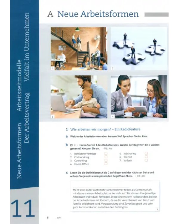DaF im Unternehmen B2. Kurs- und Übungsbuch mit Audios und Filmen