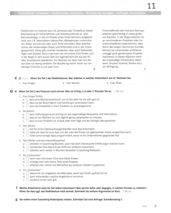 DaF im Unternehmen B2. Kurs- und Übungsbuch mit Audios und Filmen