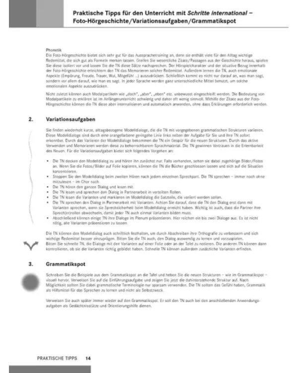 Schritte international 5. Lehrerhandbuch. Deutsch als Fremdsprache
