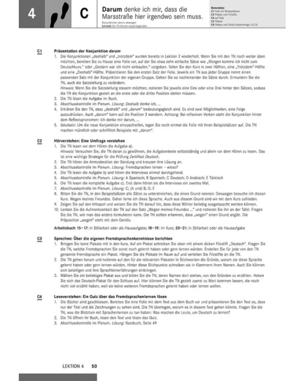 Schritte international 5. Lehrerhandbuch. Deutsch als Fremdsprache