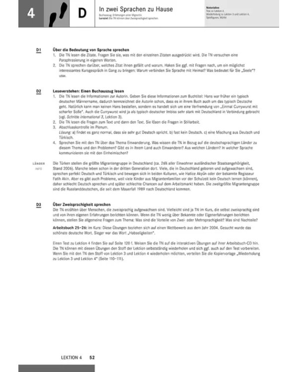 Schritte international 5. Lehrerhandbuch. Deutsch als Fremdsprache