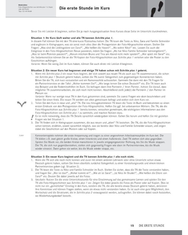Schritte plus 2. Lehrerhandbuch. Deutsch als Fremdsprache
