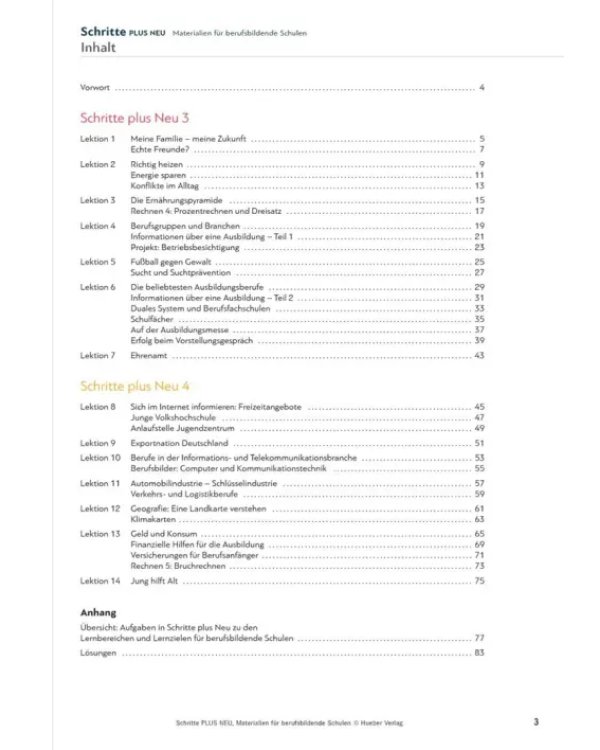Schritte plus Neu 3+4. Materialien für berufsbildende Schulen – Kopiervorlagen