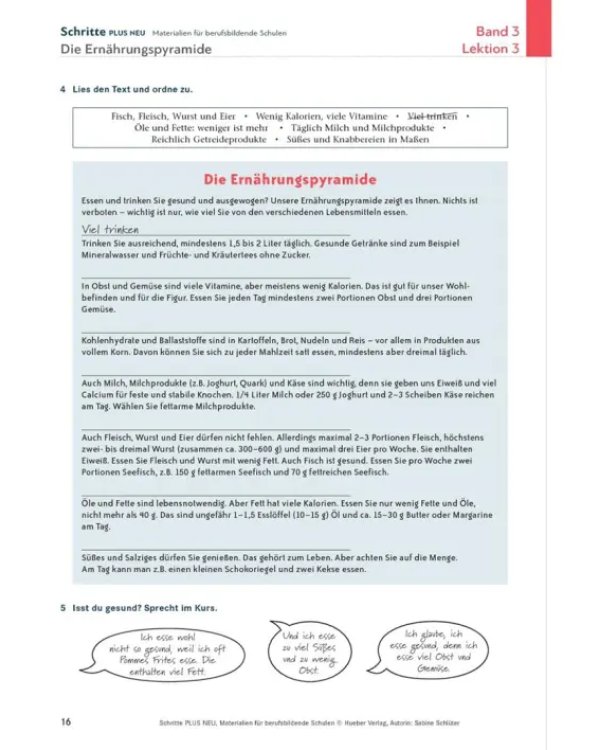 Schritte plus Neu 3+4. Materialien für berufsbildende Schulen – Kopiervorlagen