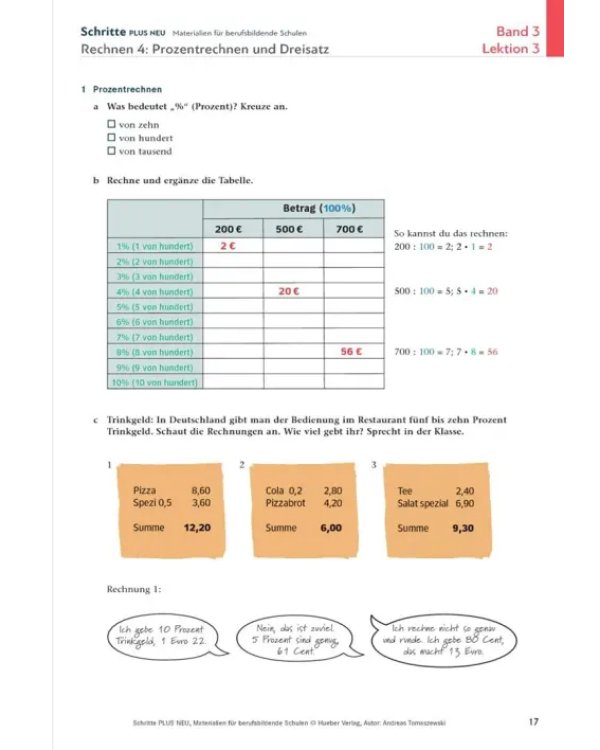 Schritte plus Neu 3+4. Materialien für berufsbildende Schulen – Kopiervorlagen