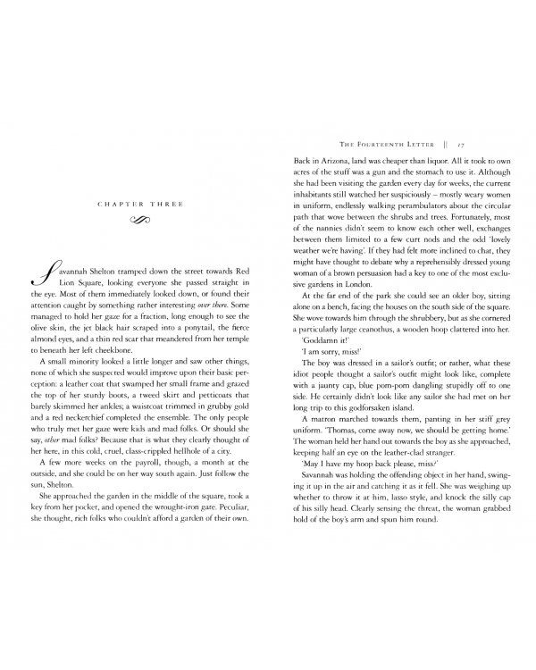 The Fourteenth Letter