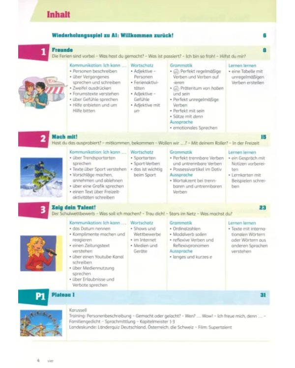 Klasse! A2.1. Deutsch für Jugendliche. Kursbuch mit Audios und Videos