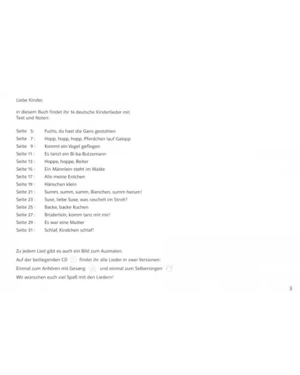 Kinderlieder (+CD)