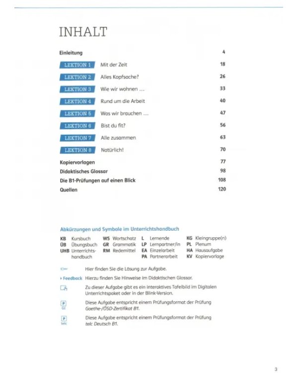Kontext B1+ express. Deutsch als Fremdsprache. Unterrichtshandbuch