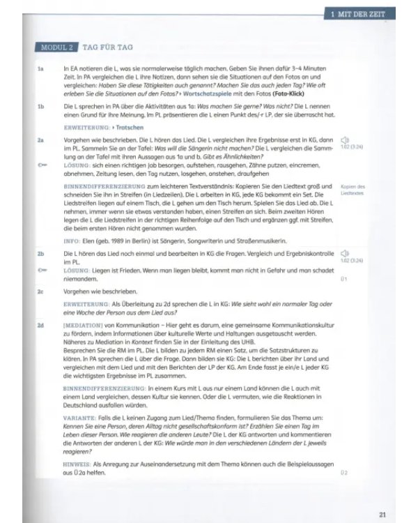 Kontext B1+ express. Deutsch als Fremdsprache. Unterrichtshandbuch