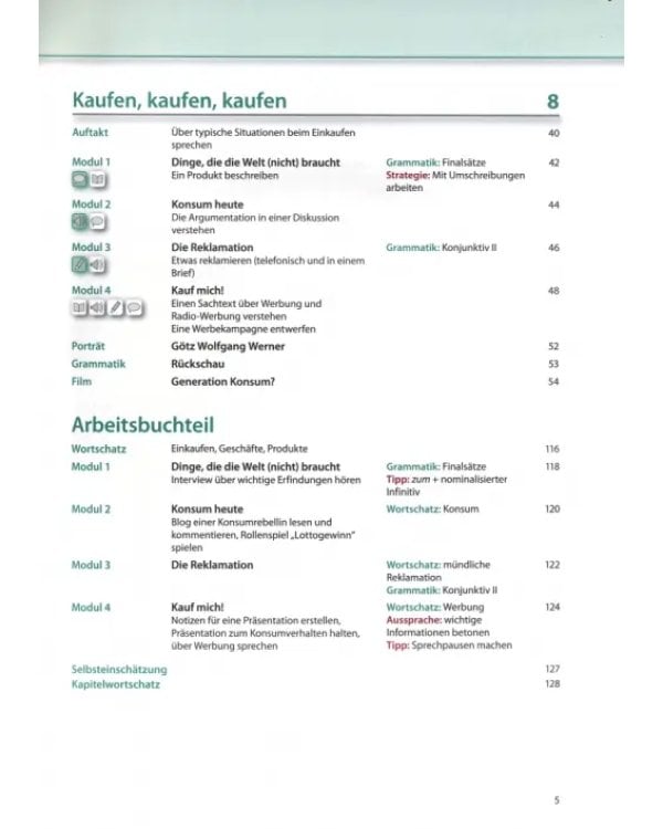 Aspekte neu. B1 plus. Lehr- und Arbeitsbuch. Teil 2. Mittelstufe Deutsch