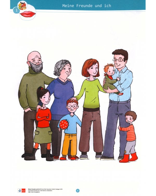Дополнительное изображение книги «Meine Freunde und ich, Neue Ausgabe. Deutsch als Zweit- und Fremdsprache für Kinder. Übungsblock»