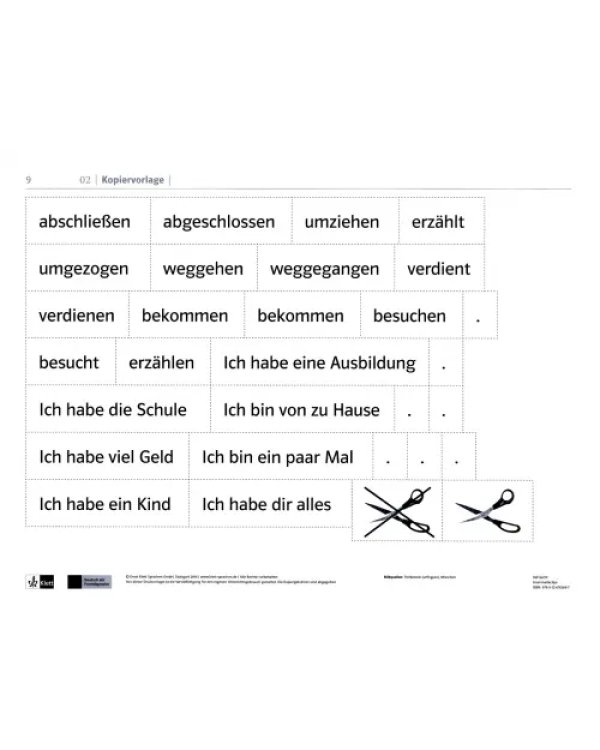 DaF leicht A2. Deutsch als Fremdsprache für Erwachsene. Heft mit Grammatik-Clips - Kopiervorlagen