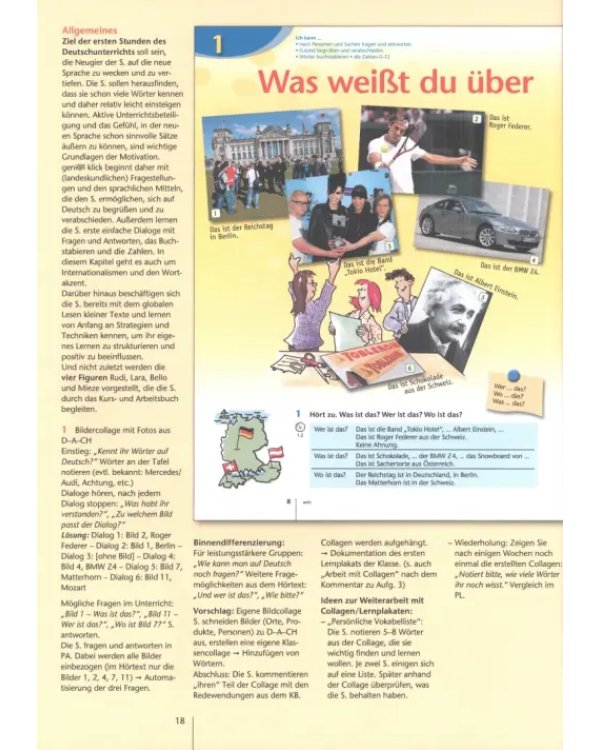 Geni@l klick A1. Deutsch als Fremdsprache für Jugendliche. Lehrerhandbuch mit integriertem Kursbuch