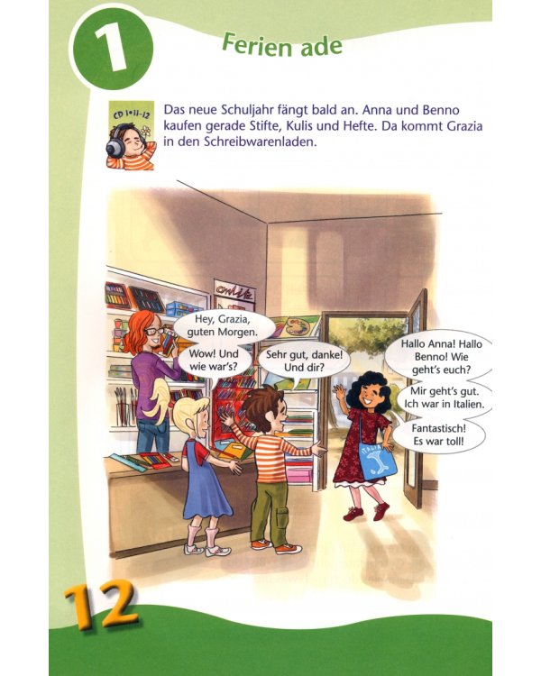 Дополнительное изображение книги «Hallo Anna 3. Deutsch für Kinder. Kursbuch mit 2 Audio-CDs»