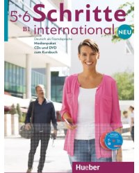 Schritte international Neu 5+6. Medienpaket, 6 Audio-CDs und 1 DVD zum Kursbuch