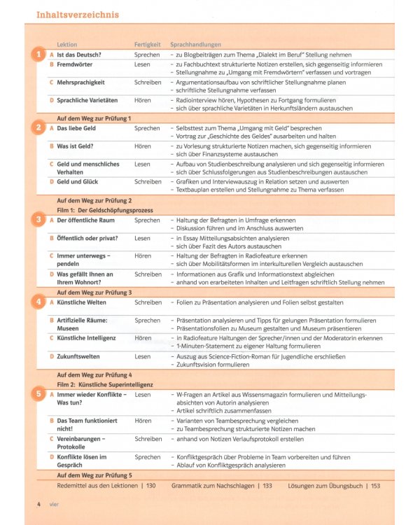 Kompass DaF C1.1. Deutsch für Studium und Beruf. Kurs- und Übungsbuch mit Audios-Videos. Teil 1