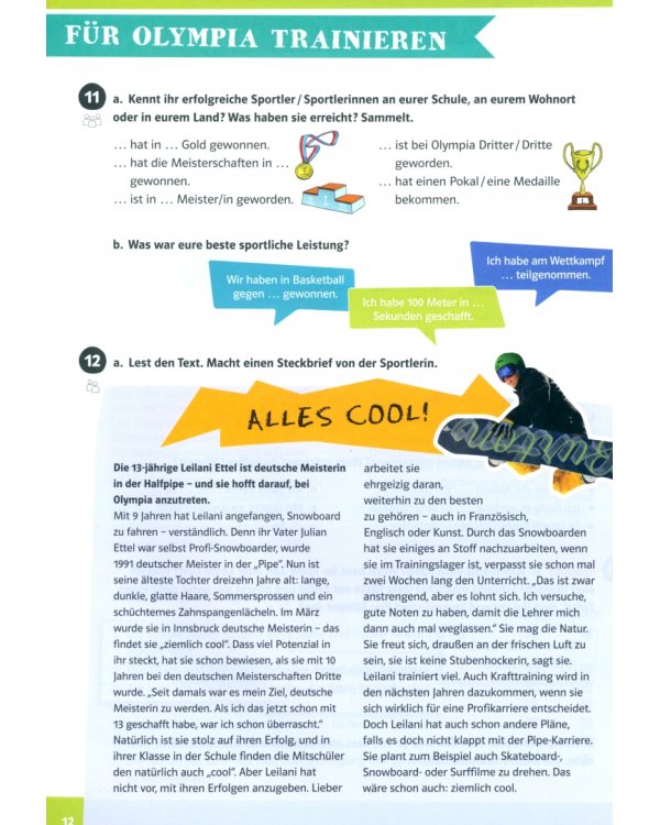 Die Deutschprofis B1.1. Kurs- und Übungsbuch mit Audios und Clips