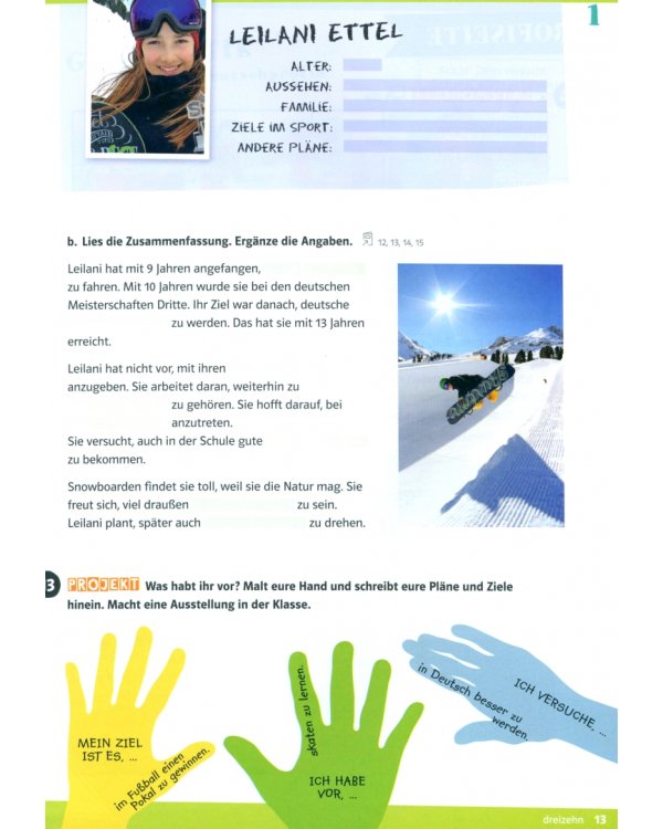 Die Deutschprofis B1.1. Kurs- und Übungsbuch mit Audios und Clips