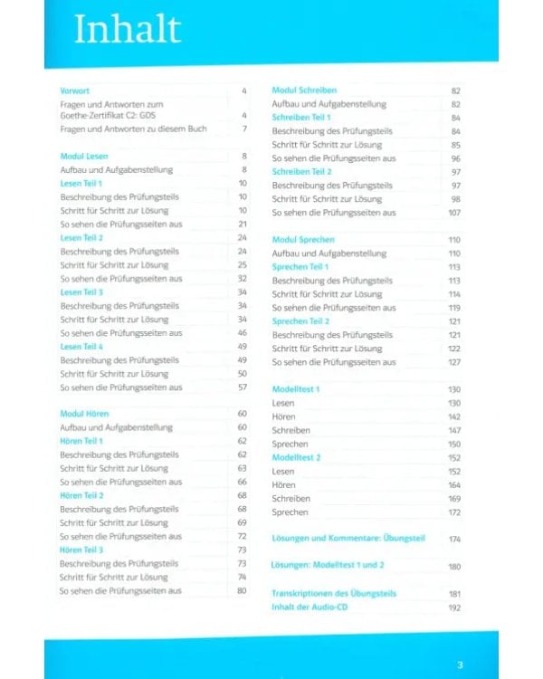 Mit Erfolg zum Goethe-Zertifikat C2. GDS. Übungs- und Testbuch + Audio-CD