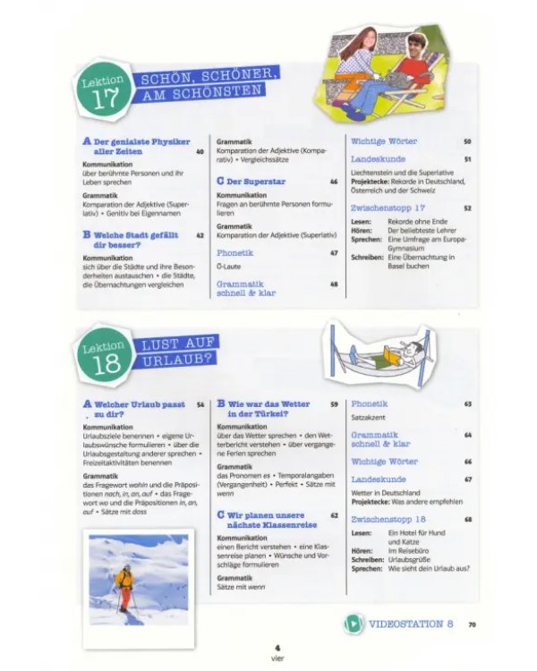 Deutsch echt einfach A2.2. Deutsch für Jugendliche. Kurs- und Übungsbuch mit Audios und Videos