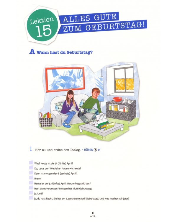 Deutsch echt einfach A2.2. Deutsch für Jugendliche. Kurs- und Übungsbuch mit Audios und Videos