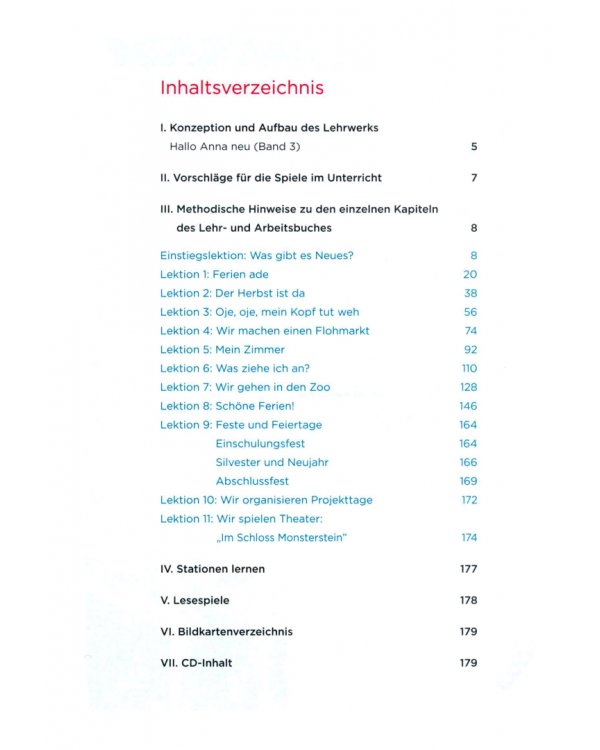 Hallo Anna 3 neu. Deutsch für Kinder. Lehrerhandbuch mit Bildkarten und CD-ROM mit Kopiervorlagen