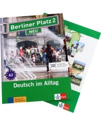 Berliner Platz 2 NEU. A2. Deutsch im Alltag. Lehr- und Arbeitsbuch mit 2 Audio-CDs