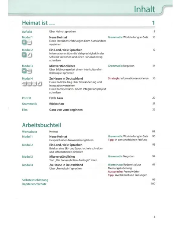 Aspekte neu. B2. Lehr- und Arbeitsbuch. Teil 1 + CD. Mittelstufe Deutsch