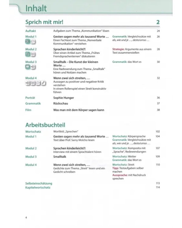 Aspekte neu. B2. Lehr- und Arbeitsbuch. Teil 1 + CD. Mittelstufe Deutsch