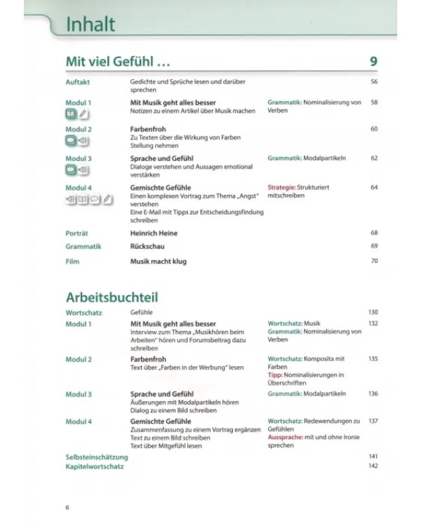 Aspekte neu. B2. Lehr- und Arbeitsbuch. Teil 2 + CD. Mittelstufe Deutsch