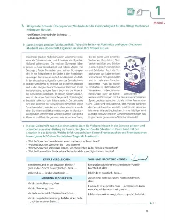 Aspekte neu. B2. Lehrbuch mit DVD. Mittelstufe Deutsch