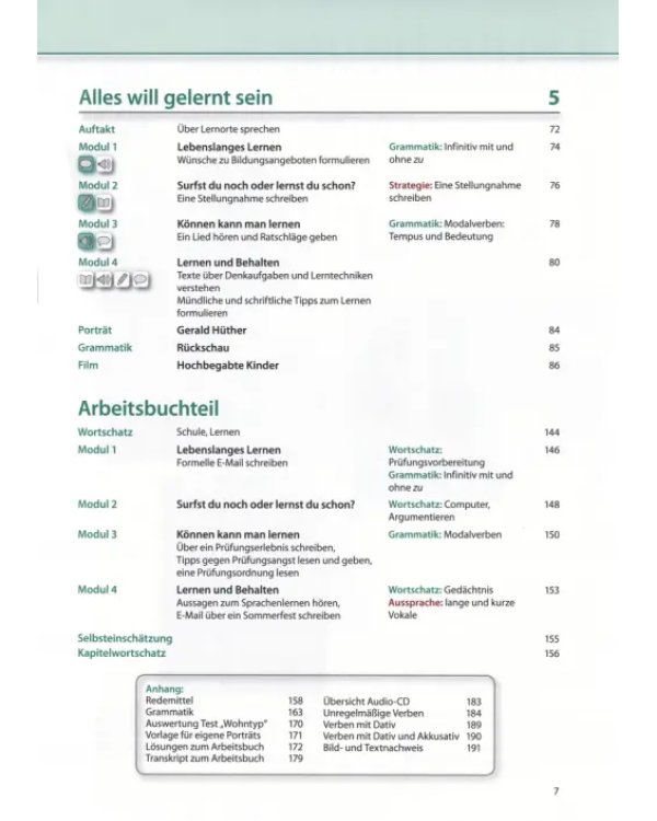 Aspekte neu. B1 plus. Lehr- und Arbeitsbuch. Teil 1 + CD. Mittelstufe Deutsch