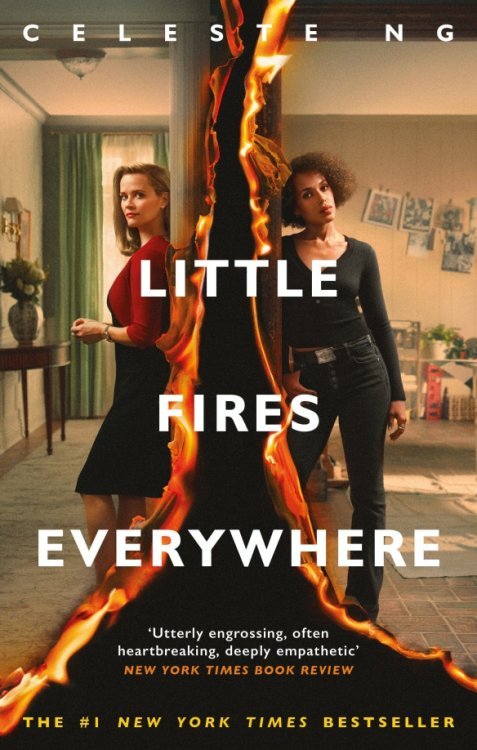 Обложка книги «Little Fires Everywhere» — Инг Селеста