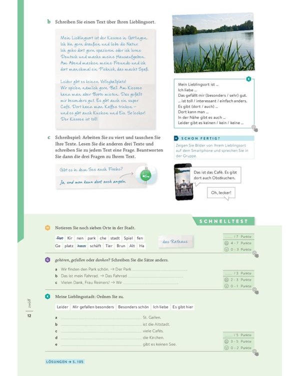 Дополнительное изображение книги «Momente A1.2. Kursbuch plus interaktive Version. Deutsch als Fremdsprache»